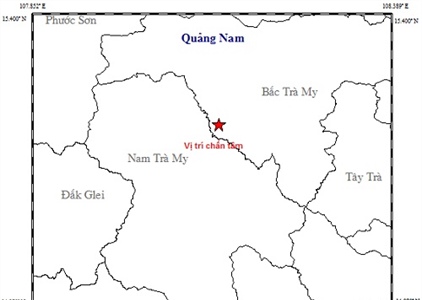 Quảng Nam: Lại tiếp tục xảy ra động đất gần thủy điện Sông Tranh 2