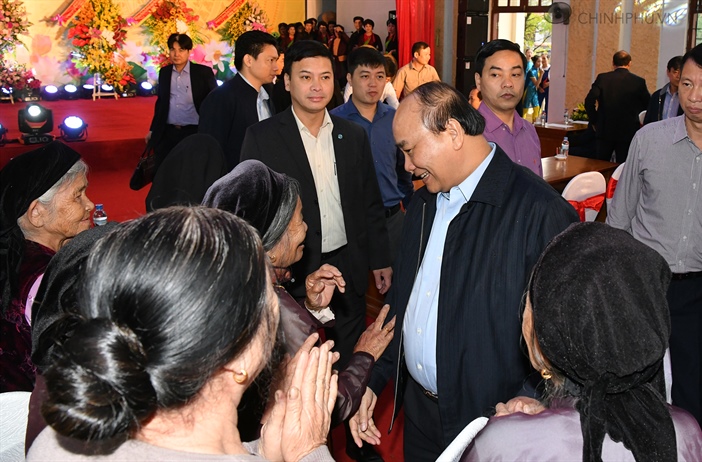 Thủ tướng dự Ngày hội Đại đoàn kết toàn dân tộc tại Bắc Giang