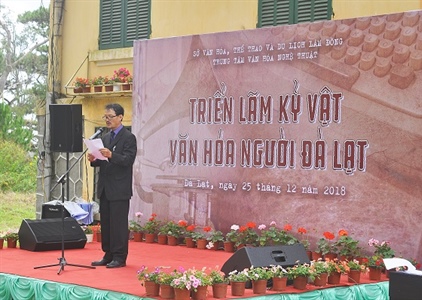 Lâm Đồng: Trưng bày gần một nghìn kỷ vật Văn hóa người Đà Lạt