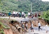 Lai Châu: Sạt lở nghiêm trọng một số tuyến đường giao thông huyết mạch
