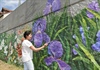 Họa sĩ Việt vẽ tranh tường bên dòng sông Seine