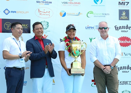 Nguyễn Thảo My lần thứ 3 giành chức vô địch Giải golf nữ quốc gia