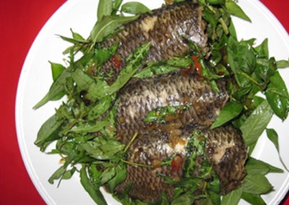 Lạ miệng với đặc sản Tây Nam Bộ: Món cá rô mề kho thủy liễu