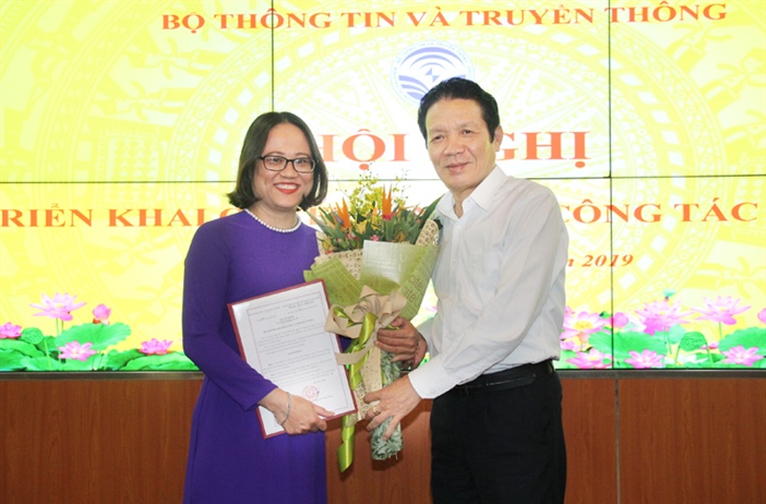 Bà Mai Hương Giang giữ chức Phó Cục trưởng Cục Báo chí