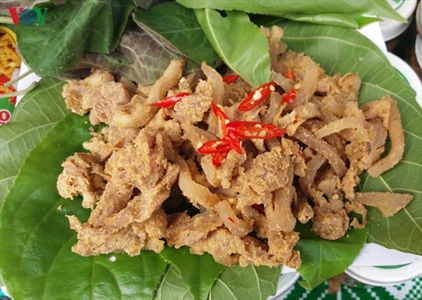 Đặc sản thịt chua của người Mường ở Phú Thọ