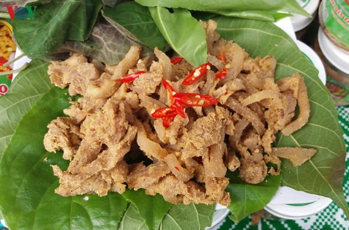 Đặc sản thịt chua của người Mường ở Phú Thọ