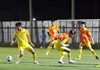 Quang Hải và các đồng đội tập trung tối đa cho trận gặp U23 Jordan