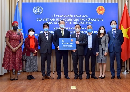Việt Nam ủng hộ Quỹ ứng phó với Covid-19 của WHO