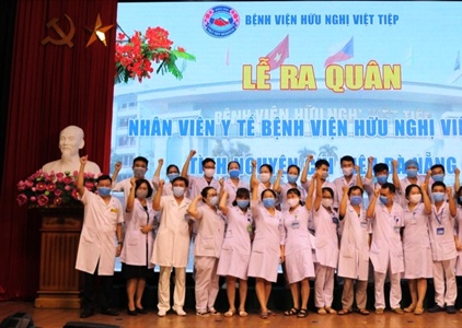 Hải Phòng:​​​​​​​ Đoàn bác sĩ, điều dưỡng hoàn thành nhiệm vụ tại Đà Nẵng