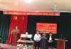 Trao tặng tủ sách cho nhân dân xã Đồng Tâm