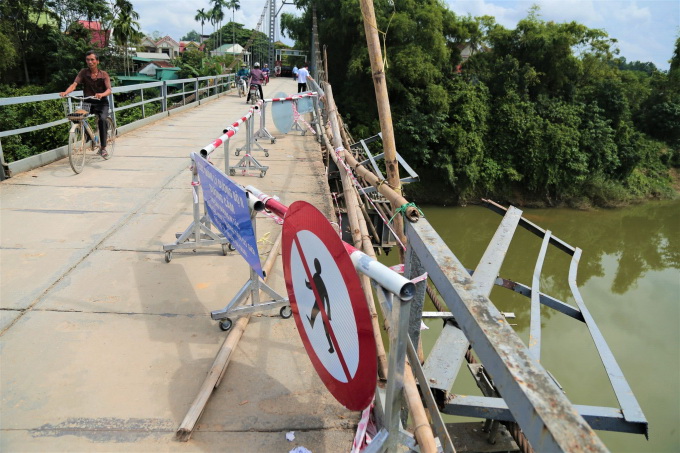 Nguy cơ mất an toàn từ những cây cầu “già” ở Nghệ An