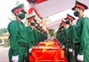 Truy điệu và an táng 95 hài cốt liệt sĩ quân tình nguyện và chuyên gia Việt Nam hy sinh tại Lào