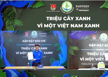 Suntory PepsiCo Việt Nam phát động chương trình “Triệu cây xanh - Vì...