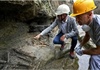 Ý: Bộ xương bị chôn vùi trong vụ phun trào Vesuvius được tìm thấy tại Herculaneum