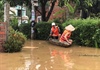 Quảng Nam: Mưa gió dần ngớt, lũ trên các sông xuống chậm
