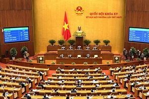 Quốc hội thông qua 1 luật và 4 Nghị quyết với sự thống nhất cao