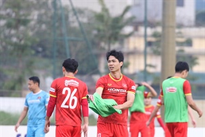 Công Phượng: Toàn đội sẽ nỗ lực hết mình trong trận đấu với tuyển Trung Quốc