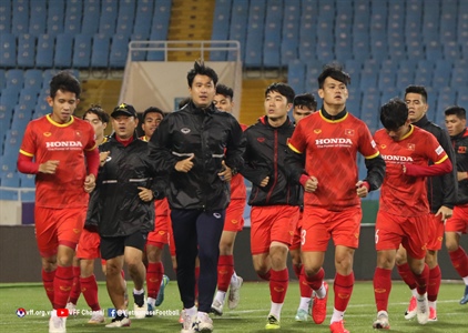 Danh sách 23 cầu thủ Việt Nam thi đấu với tuyển Trung Quốc