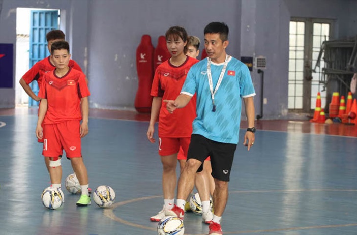 Tuyển Futsal nữ Việt Nam hội quân tại TP.HCM, chuẩn bị cho SEA Games 31