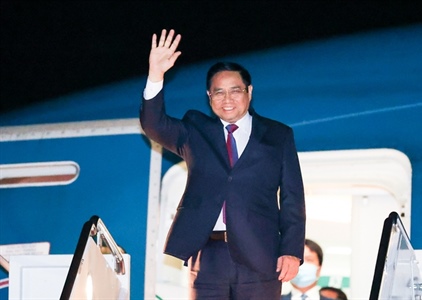 Thủ tướng Phạm Minh Chính tới Washington dự Hội nghị Cấp cao Đặc biệt...