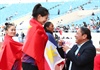 Các VĐV của Đoàn thể thao Việt Nam nhận được sự động viên, khích lệ lớn