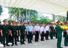 Lãnh đạo Bộ Quốc phòng, Quân khu 4, tỉnh Nghệ An dâng hương tưởng niệm Chủ tịch Hồ Chí Minh