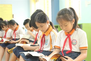 Phát triển văn hóa đọc trong nhà trường: Học chưa thật sự đi đôi với… đọc