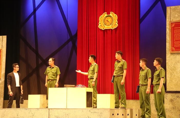 Hình tượng người chiến sĩ công an trên sân khấu