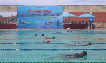 Quảng Bình phát động toàn dân tập luyện môn bơi