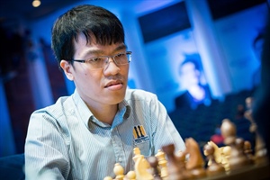Quang Liêm đánh bại thần đồng cờ vua Ấn Độ