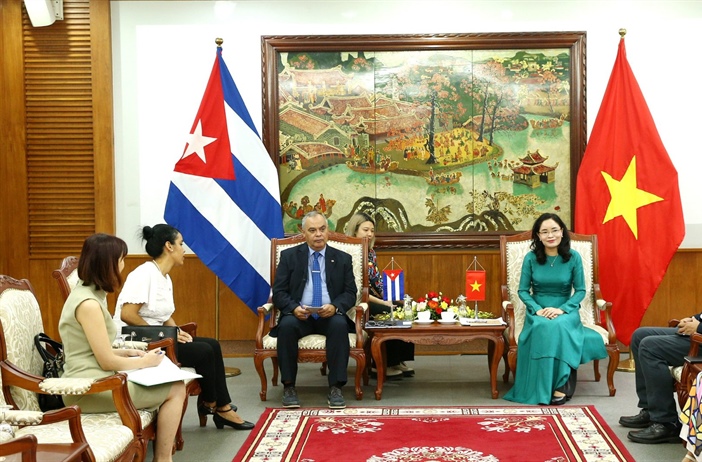 Quyết tâm thúc đẩy hợp tác thể thao Việt Nam – Cuba