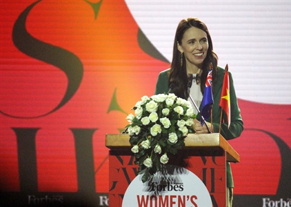 Thủ tướng New Zealand chia sẻ vai trò của phụ nữ tại Hội nghị Phụ nữ 2022