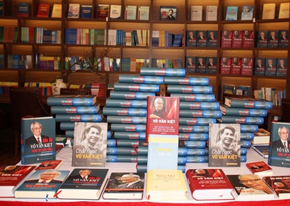 Tuần lễ trưng bày, giới thiệu sách và tư liệu về cố Thủ tướng Võ Văn Kiệt