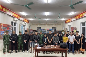 Quảng Trị: Triệt xóa đường dây đưa người nước ngoài xuất cảnh trái phép, bắt giữ 16 đối tượng