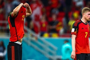 Tuyển Bỉ bất ngờ thua sốc trước  Marocco