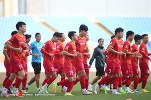 Tuyển Việt Nam cố gắng để có một trận đấu đẹp cống hiến cho khán giả
