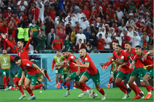 Hạ Tây Ban Nha trên loạt “đấu súng”, Marocco vào tứ kết