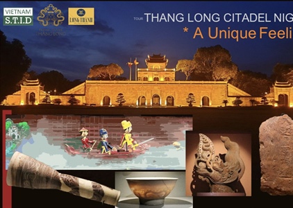 Chuẩn bị ra mắt tour đêm Hoàng thành Thăng Long dành cho khách nước...