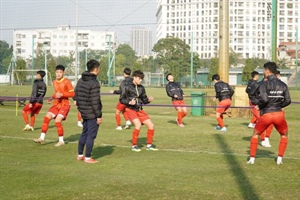 U20 Việt Nam trở lại tập luyện, chuẩn bị cho giải châu Á