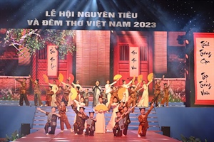 Lễ hội Nguyên tiêu và Đêm thơ Việt Nam “Gieo vần yêu thương - Sức sống ngày mới”