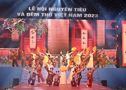 Lễ hội Nguyên tiêu và Đêm thơ Việt Nam “Gieo vần yêu thương - Sức sống...