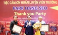 Bộ trưởng Nguyễn Văn Hùng:  Những kinh nghiệm của HLV Park Hang – seo sẽ được kế thừa trong công tác đào tạo