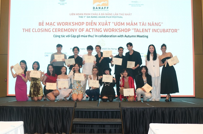 DANAFF 2023 bế mạc Workshop diễn xuất Ươm mầm tài năng