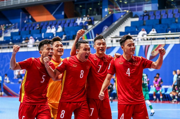 Tuyển Futsal Việt Nam nắm lợi thế tại vòng loại giải châu Á