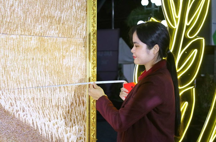 Bức tranh lớn nhất Việt Nam được làm từ gạo ST
