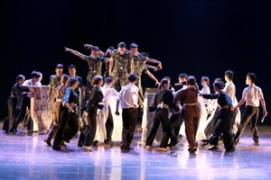 Mãn nhãn đêm biểu diễn nghệ thuật kịch múa “Tổ quốc”