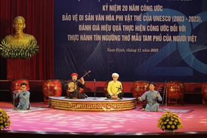 Thực hiện Công ước UNESCO về Bảo vệ di sản văn hóa phi vật thể tăng vị thế của Việt Nam