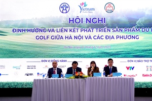 Hà Nội liên kết phát triển sản phẩm du lịch golf