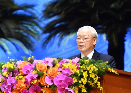 Toàn văn phát biểu của Tổng Bí thư tại Đại hội Công đoàn Việt Nam lần...