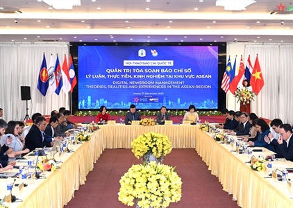 Giới báo chí ASEAN trao đổi kinh nghiệm quản trị tòa soạn số